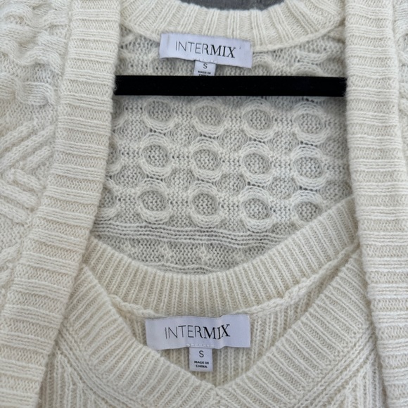 Intermix Cashmere Blend Shrug Set - Picture 3 of 5
